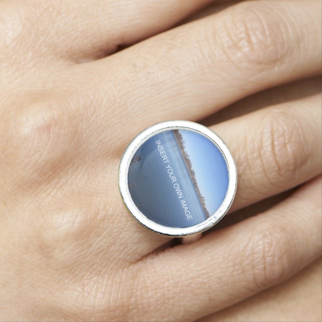 Custom Photo Personalized Ring (In Situ)