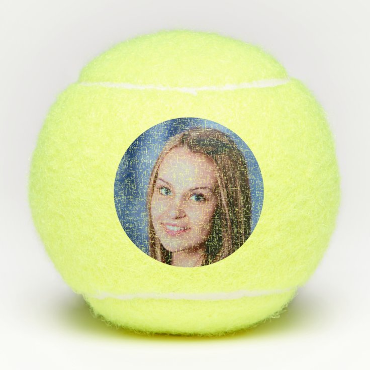 Custom Photo Personalized Tennis Balls Zazzle