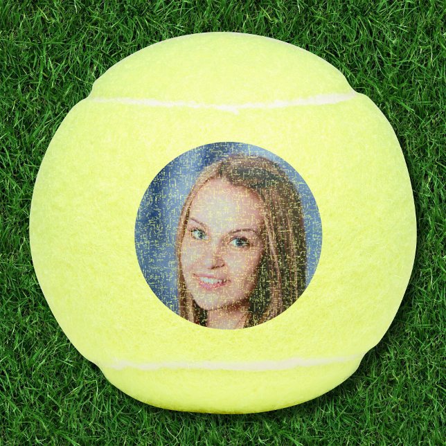 Custom Photo Personalized Tennis Balls (Creator Uploaded)