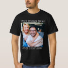 Custom Photo & Personalized Text Graphic Tee