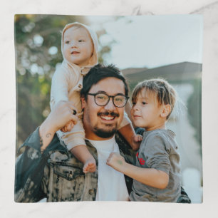 Custom Photo Personalized Trinket Tray