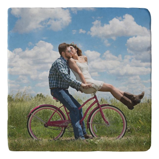 Custom Photo Personalized  Trivet (Front)