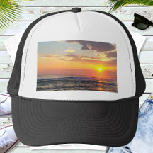 TEMPLATE Blank DIY easy customize add TEXT PHOTO Trucker Hat, Zazzle