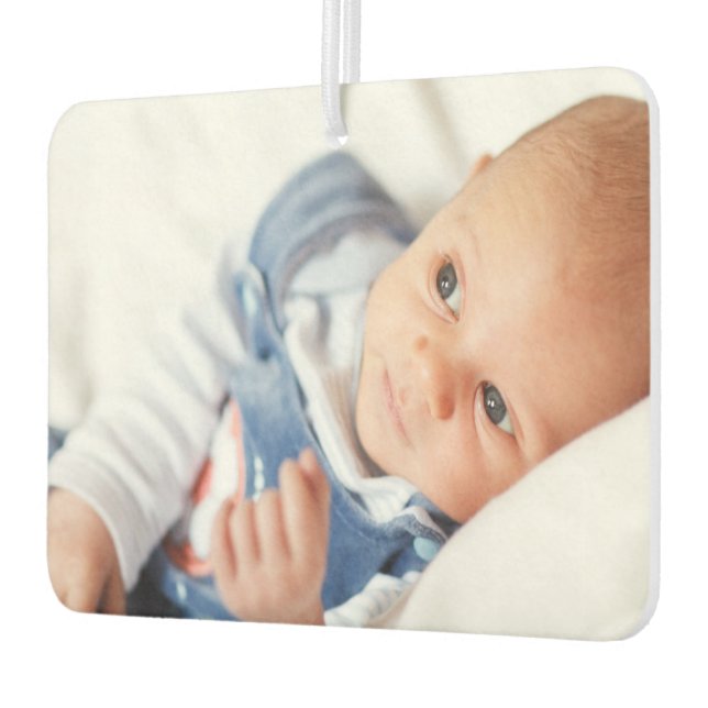 Custom Photo Personalized Unique Car Air Freshener (Left)