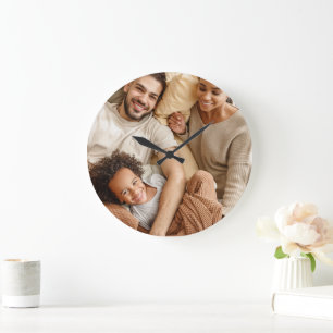 Custom Photo Personalized Wall Clock