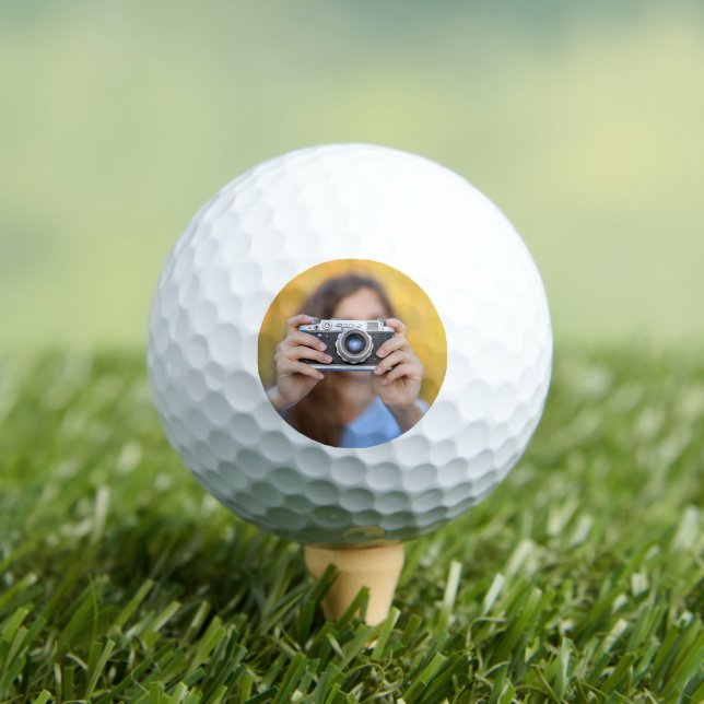 Custom Photo Personalized Wilson Ultra Distance Golf Balls (Insitu Tee)