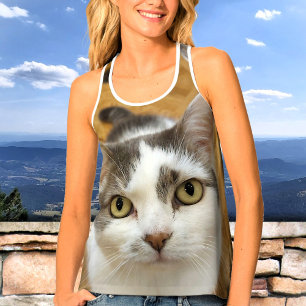 Custom Photo Personalized Womens Tank Top