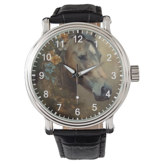 Custom Photo Personalized Wrist Watch (Front)