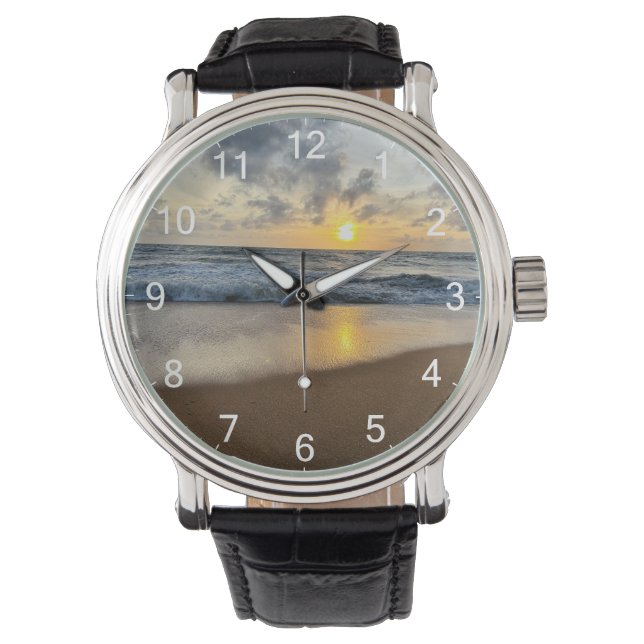 Custom Photo Personalized Wrist Watch (Front)