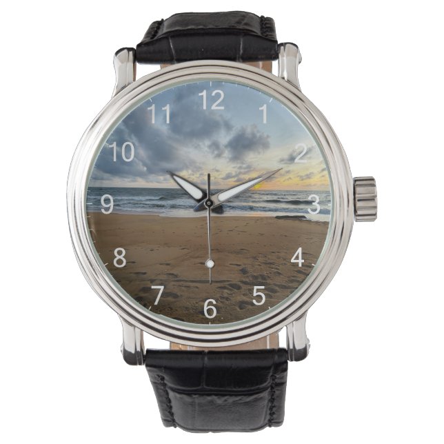 Custom Photo Personalized Wrist Watch (Front)