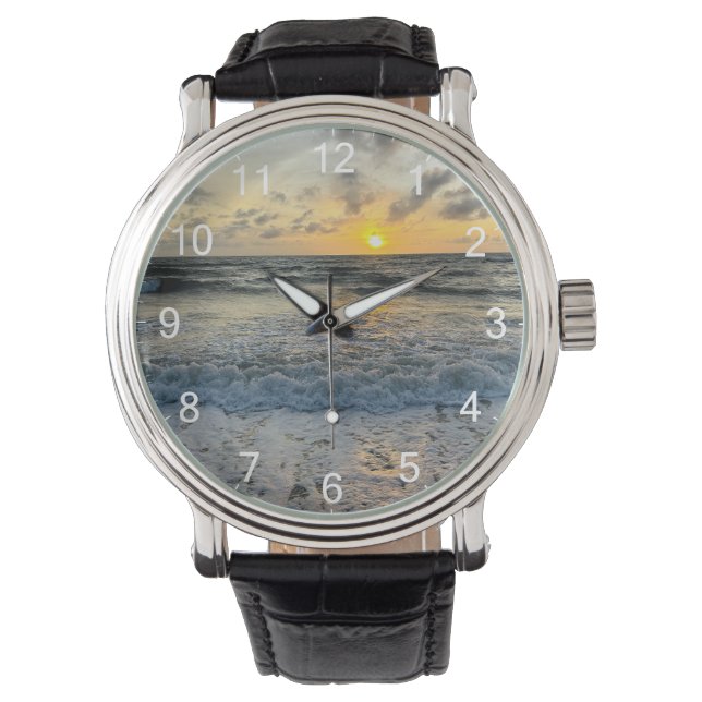 Custom Photo Personalized Wrist Watch (Front)