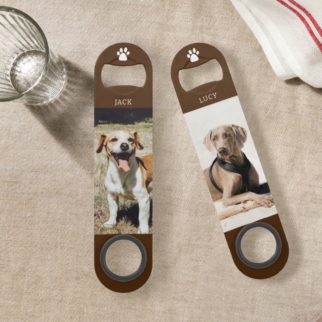 Custom Photo Pet Dog Boyfriend Gift Bar Key (Creator Uploaded)