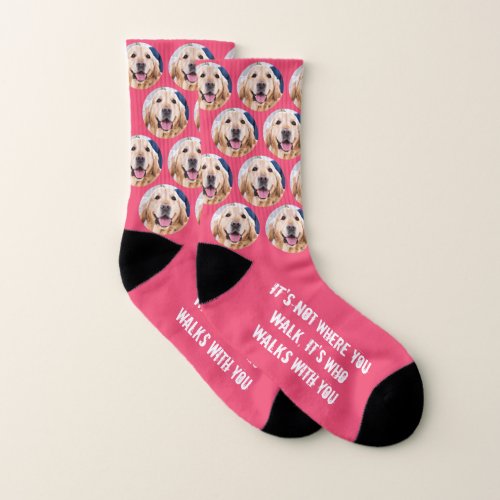 Custom Photo Pet Dog Socks