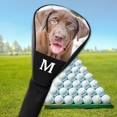 Custom Photo Pet Family Dog Personalized Monogram Golf Head Cover