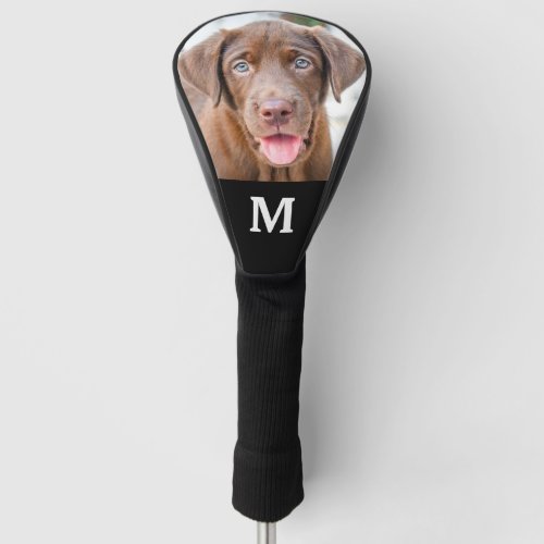 Custom Photo Pet Family Dog Personalized Monogram Golf Head Cover Custom Photo Pet Family Dog Personalized Monogram Golf Head Cover