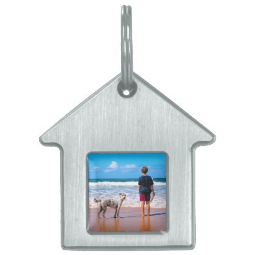 Custom Photo Pet ID Tag with Your Photos