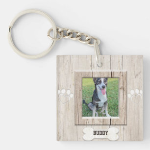 Custom Photo Pet Keychain