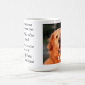 Custom Photo Pet Loss Keepsake Pet Memorial  Coffee Mug (Center)