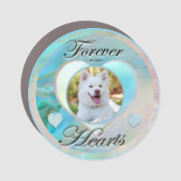Custom Photo Pet Memorial Car Magnet