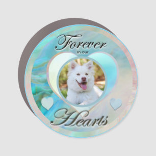 Custom Photo Pet Memorial Car Magnet