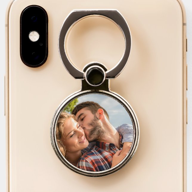 Custom Photo Phone Ring Stand (Close Up)