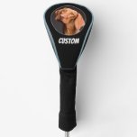 Custom Photo / Picture and Name / Text Fun Golfer Golf Head Cover Custom Photo / Picture and Name / Text Fun Golfer Golf Head Cover