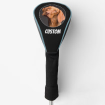 Custom Photo / Picture and Name / Text Fun Golfer Golf Head Cover Custom Photo / Picture and Name / Text Fun Golfer Golf Head Cover
