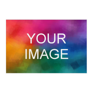 Custom Photo Picture Image Logo Horizontal Large Acrylic Print