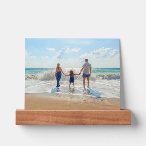 Custom Photo Picture Ledge Gift with Your Photos