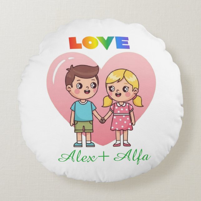 Custom Photo Pillow USA – Personalized Picture  (Front)