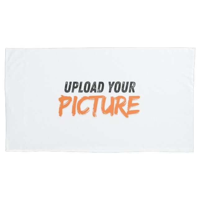 Custom Photo Pillowcase Keepsake Gift (Front)