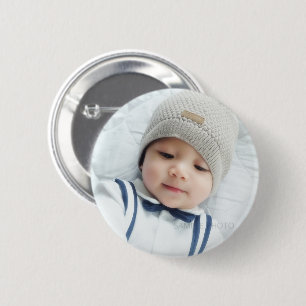 Custom Photo Pinback Button