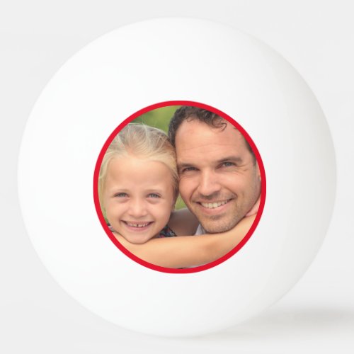 custom photo ping pong ball