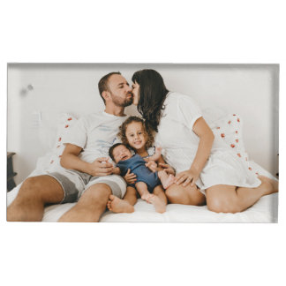 Custom Photo Place Card Holder