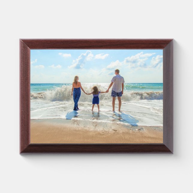 Custom Photo Plaque Gift with Your Photos (Horizontal)