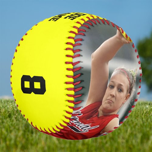 CUSTOM Photo Player Name Team Position  Number Softball