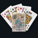 Custom Photo Playing Cards<br><div class="desc">A simple photo becomes a treasured gift when used on this custom photo deck of cards. Add your photo and line of text using the template form. Change the font or decrease its size for longer names. Photography © Storytree Studios, Stanford, CA</div>