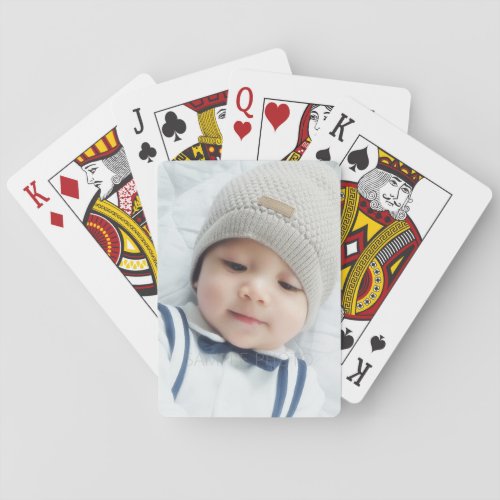 Custom Photo Playing Cards