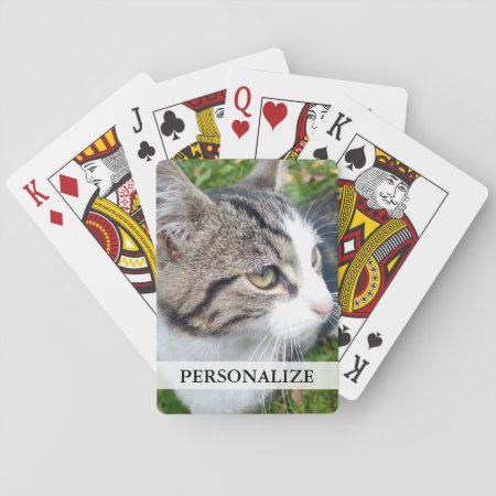 Custom Photo Playing Cards | Add Your Image Here