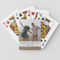 Custom photo playing cards - celebrate fun event