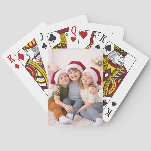 Custom Photo Playing Cards Deck (Back)