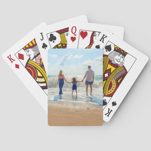 Custom Photo Playing Cards Gift with Your Photos (Back)
