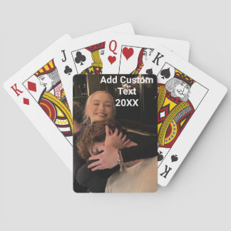 Custom photo playing cards Personalized card