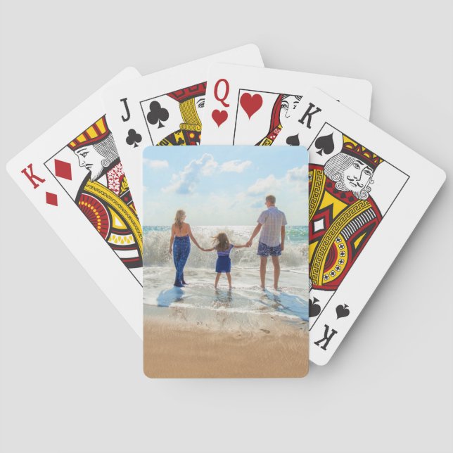 Custom Photo Playing Cards Your Favorite Photos (Back)