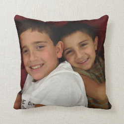Custom Photo Plush Pillow
