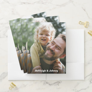 Custom Photo Pocket Folder