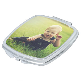 Custom Photo Pocket Mirror Travel Hand Mirror