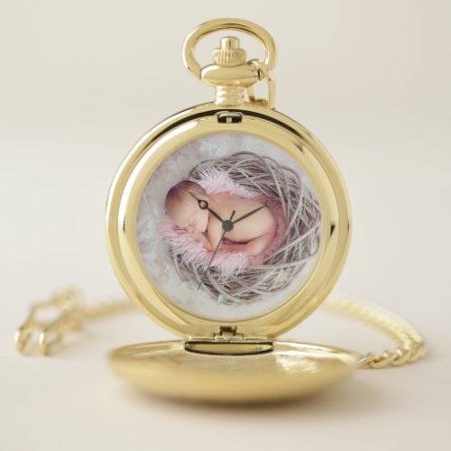 Custom Photo Pocket Watch