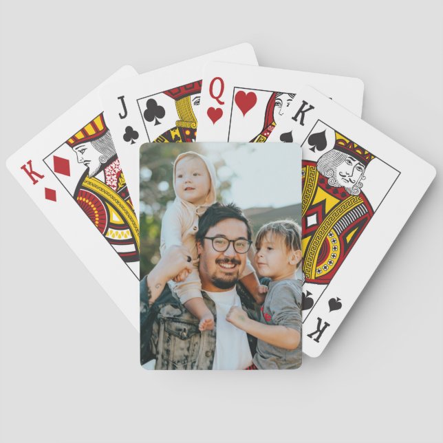 Custom Photo Poker Cards (Back)