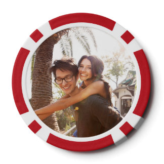 Custom Photo Poker Chip Set